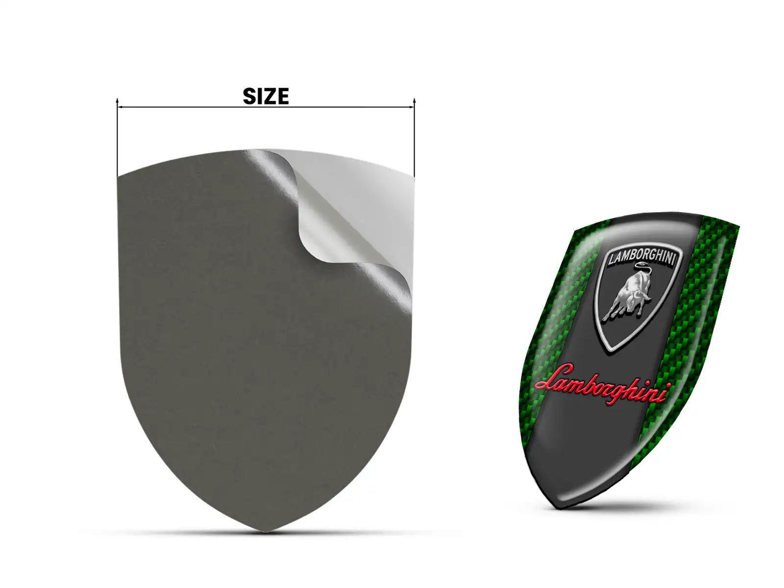 Lamborghini Luna Trasera Autos Estilo Alta Gama Personalizable